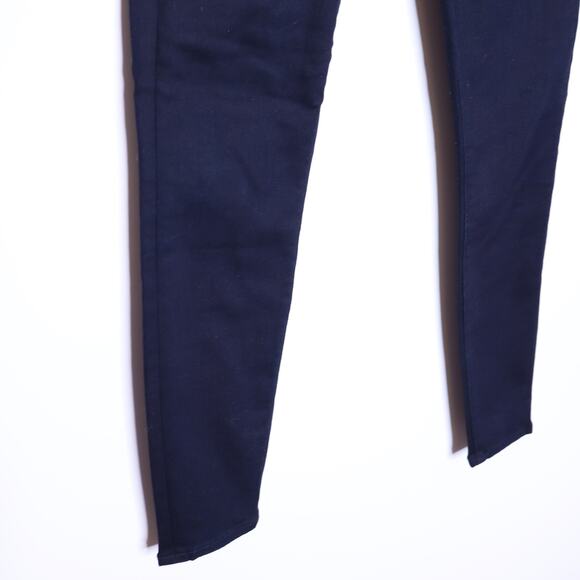 VERONICA BEARD Debbie Ankle Skinny High Rise Jean Dark Wash Button Fly Womens 24 - Picture 6 of 15